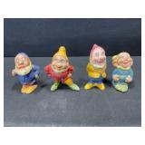 Chalkware Disneyï¿½s Seven Dwarfs Figures