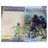 Bull Durham Tobacco & Minstrel Posters