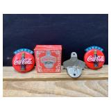 Coca-Cola Magnets (2), Bottle Opener