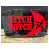 Ditch Witch Powder Coated Porcelain Sign