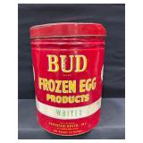 Bud Frozen Egg Products 30 Pound Can