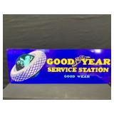 Good Year Service Station Porcelain Sign