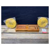 Ford Fog Covers (2), Pen Stand, and Matches
