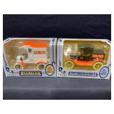 Ertl Advertising Die Cast Truck Banks