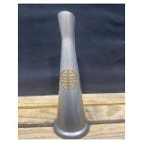Trumpet Shaped Pewter Bud Vase