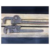 Vintage Pipe Wrenches