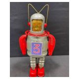 Yonezawa Astro-Scout Tin Robot-with key