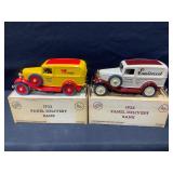Ertl Advertising Die Cast Truck Banks