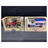 Ertl Advertising Die Cast Truck Banks