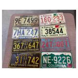 License Plates 1960ï¿½s, 70sï¿½, 80ï¿½s