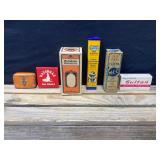 Vintage Medicine Cabinet Boxes and Vehicle Parts
