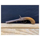 Percussion Boxlock Pistol