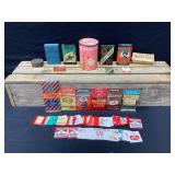 Tobacco Tins, Boxes, and Cigarette Labels