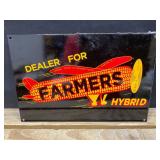 Farmers Hybrid Powder Coated Porcelain Sign