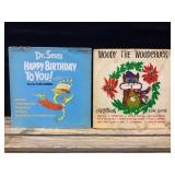 Vintage Records Happy Birthday & Kids Christmas