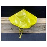 Yellow Paper Cone Shaped Hat