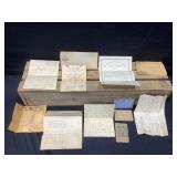 Antique Letters, Telegrams, Ephemera