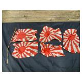 Japanese Imperial Rising Sun Flags