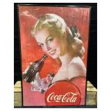 Coca Cola Framed Poster