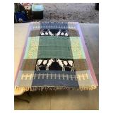 Double Sided Cow Blanket