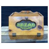 Vintage Bread Box With Window