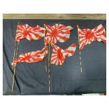 WWII Japanese Rising Sun Flags