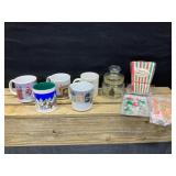 Christmas Mugs, Jar, & Baking Bags