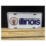 University of Illinois Novelty License Plate