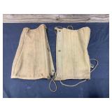 WWII U.S. Military Canvas Leggings Gaiters