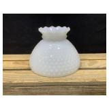 Milk Glass Hobnail Lamp Shade