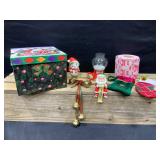 Christmas Lot of Stockings, Toilet Paper, & More