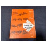 Allis-Chalmers Implements for WD and WD-45 Tractor