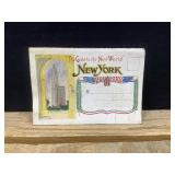 New York City Souvenir Postcard Book