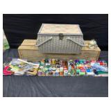 Sewing Box & Supplies