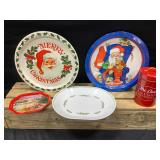 Christmas Platters & Tin Trays