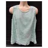 Lace Sleeveless Blouse
