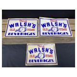 Walshï¿½s Old Time Beverages Decal (3)