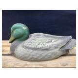 Papier-mï¿½chï¿½ duck decoy