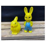 Knickerbocker Yellow Rabbit Rattles