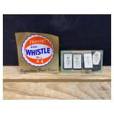 Whistle Decal and Empress Steel Needles