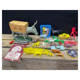 Pez, Harmonica, Plastic Animals & Cars