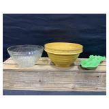 Kitchen Bowls Ceramic & Glass & Spoon Rest