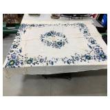 Vintage Silk Table Cloth