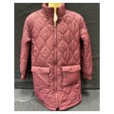 Marron Long Weighted Lightweight Coat