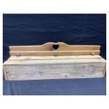 Heart Wall Shelf with Pegs