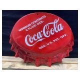 Coca-Cola Metal Embossed Sign