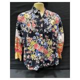 Floral & Pattern Long Sleeve Blouse