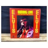 Vintage Record Elvis Presley Burning Love