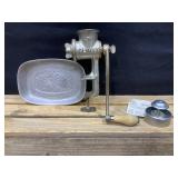Climax Grinder, Bread Plate, Tart Master