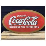 Coca-Cola Metal Sign